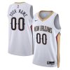New Orleans Pelicans Nike Association White Custom NBA Jersey