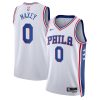 Philadelphia 76ers Tyrese Maxey Nike Association Edition White NBA Jersey