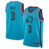 Phoenix Suns Chris Paul Nike City Edition DkTeal NBA Jersey