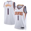 Phoenix Suns Devin Booker Nike Association Edition White NBA Jersey
