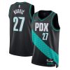 Portland Trail Blazers Jusuf Nurkic Nike City Edition Black NBA Jersey