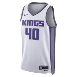 Alternative view of Sacramento Kings Harrison Barnes Nike Association Edition White NBA Jersey