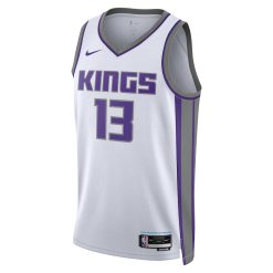 Alternative view of Sacramento Kings Keegan Murray Nike Association Edition White NBA Jersey