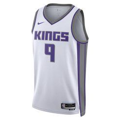 Alternative view of Sacramento Kings Kevin Huerter Nike Association Edition White NBA Jersey