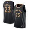 Toronto Raptors Fred VanVleet Nike City Edition Black NBA Jersey