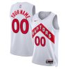 Toronto Raptors Nike Association White Custom NBA Jersey