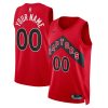 Toronto Raptors Nike Icon Red Custom NBA Jersey