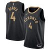 Toronto Raptors Scottie Barnes Nike City Edition Black NBA Jersey