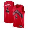 Toronto Raptors Scottie Barnes Nike Icon Edition Red NBA Jersey