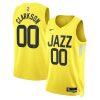 Utah Jazz Jordan Clarkson Nike Icon Edition Gold NBA Jersey