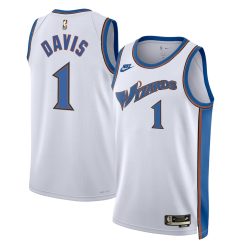 Washington Wizards Johnny Davis Nike Classic Edition White NBA Jersey
