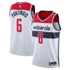 Washington Wizards Kristaps Porzingis Nike Association Edition White NBA Jersey
