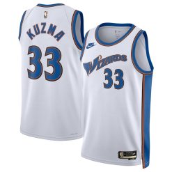 Washington Wizards Kyle Kuzma Nike Classic Edition White NBA Jersey