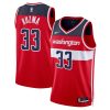 Washington Wizards Kyle Kuzma Nike Icon Edition Red NBA Jersey