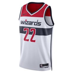 Alternative view of Washington Wizards Monte Morris Nike Association Edition White NBA Jersey
