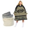 NHL Carolina Hurricanes Custom Name Number Military Jersey Camo Fleece Oodie