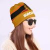 NHL Chicago Blackhawks Tan Black Beanie