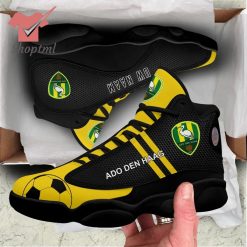 Alternative view of ADO Den Haag Custom Name Black Yellow Sport Air Jordan 13 Shoes