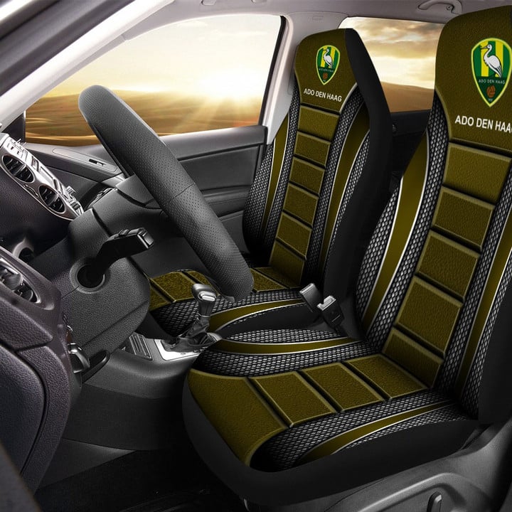 ADO Den Haag Logo Car Seat Covers