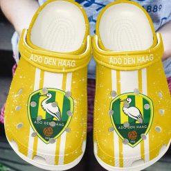 ADO Den Haag Yellow White Crocs