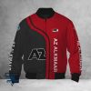 AZ Alkmaar Black Red Bomber Jacket