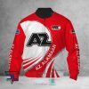 AZ Alkmaar Red White Bomber Jacket