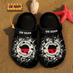 Excelsior Rotterdam Custom Name Black Crocs