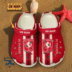FC Twente Custom Name Red Classic Crocs