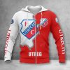 FC Utrecht Logo Zip Up Hoodie