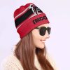 NFL Atlanta Falcons Red Black Beanie