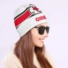 NFL Kansas City Chiefs White Red Beanie