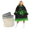 NHL Dallas Stars Custom Name Number Retro Black Classic Fleece Oodie