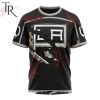 NHL Los Angeles Kings Custom Name Number Jersey Halloween T-Shirt
