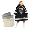 NHL Los Angeles Kings Custom Name Number Retro Black Fleece Oodie