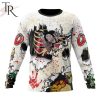 NHL Pittsburgh Penguins Custom Name Number Zombie Halloween Sweatshirt