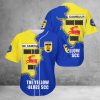 SC Cambuur Yellow Blue Baseball Jersey