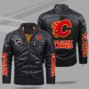NHL Calgary Flames Leather Jacket