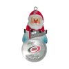NHL Carolina Hurricanes Snow Globe Custom Shaped Ornament