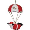NHL Nashville Predators Skydiving Santa Custom Shaped Ornament