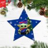 NFL Buffalo Bills Baby Yoda Star Ornament