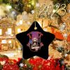 NFL New York Giants Black Star Ornament