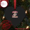 NFL San Francisco 49ers Beasts Of The Gridiron Heart Shaped Ornament