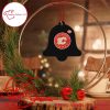 NHL Calgary Flames Classic Logo Bell Shaped Ornament