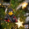 NHL Chicago Blackhawks Mascot Custom Shaped Ornament