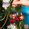 NHL Columbus Blue Jackets Mascot Custom Shaped Ornament