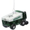 NHL Dallas Stars Glitter Zamboni Custom Shaped Ornament