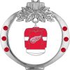 NHL Detroit Red Wings Jersey Custom Shaped Ornament