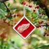 NHL Detroit Red Wings Logo Custom Shaped Ornament