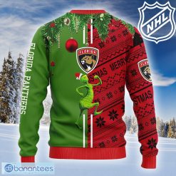 NHL Florida Panthers Grinch & Scooby-Doo Sweater - Image 2