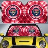 NHL Florida Panthers Tie Dye Style Car Sunshade